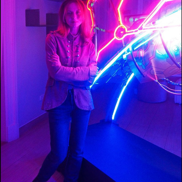 Посвящение космонавтике - Люминография - luminografia.ru