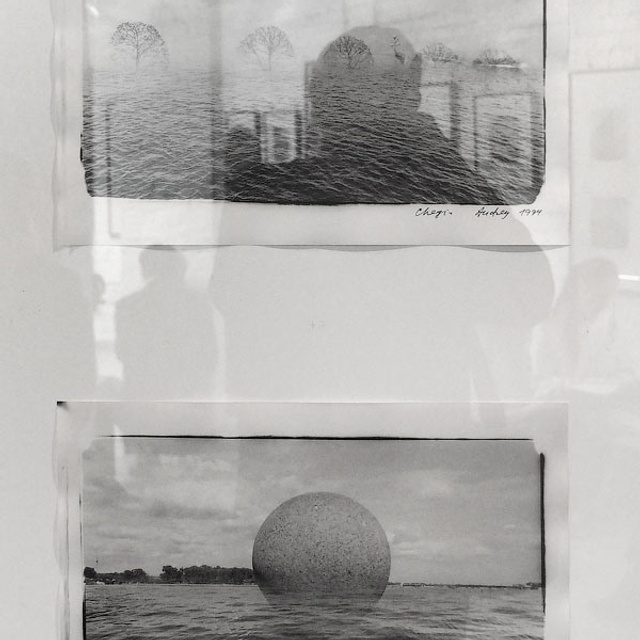 Андрей Чежин Невская купель. 2022 - Люминография - luminografia.ru