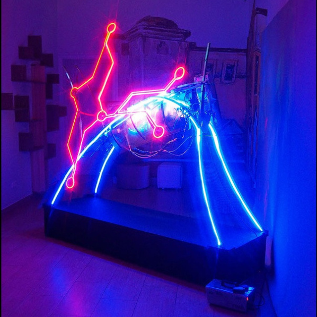 Посвящение космонавтике - Люминография - luminografia.ru