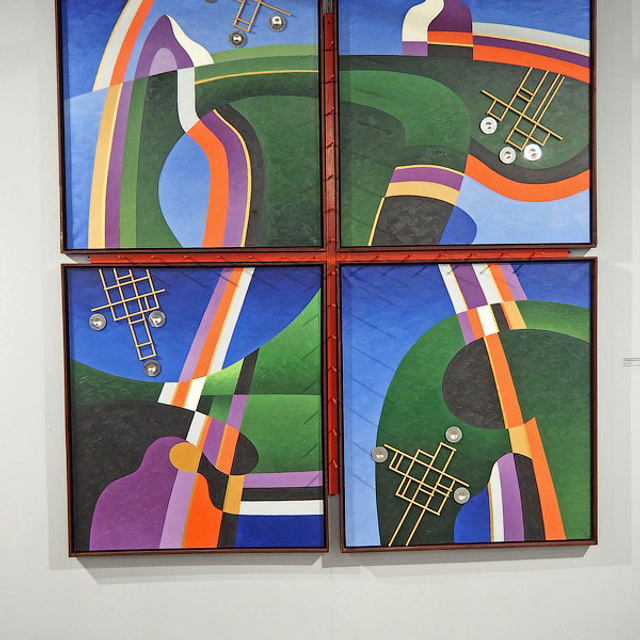 Евгений Орлов Геометрия пространаства - Люминография - luminografia.ru