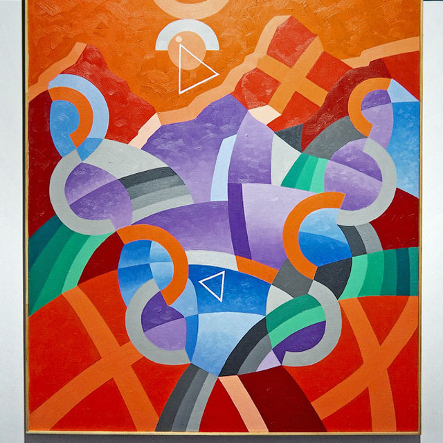 Евгений Орлов Геометрия пространаства - Люминография - luminografia.ru