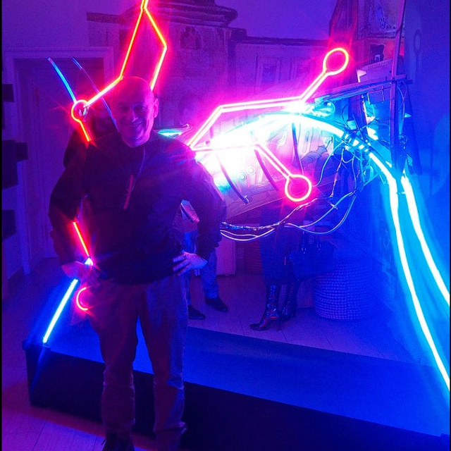 Посвящение космонавтике - Люминография - luminografia.ru