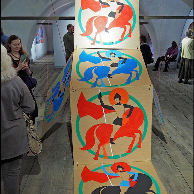 Евгений Орлов Геометрия пространаства - Люминография - luminografia.ru