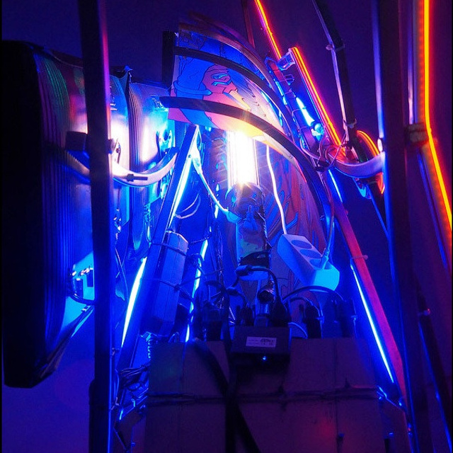 Посвящение космонавтике - Люминография - luminografia.ru