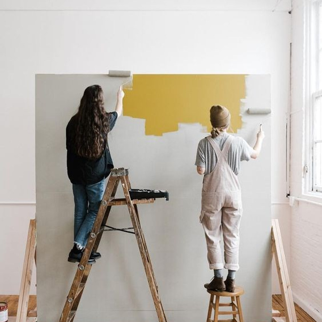 Мудборд «Ремонт/художник»