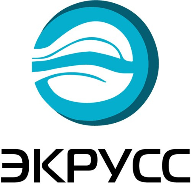 Логотип Экрусс — официального представителя корейских систем очистки воды, снимает фото, видео с озвучкой и заказывает инфографику в KED Production
