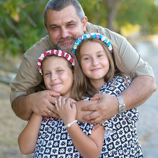 Фотограф в Севастополе. Фотосессия для папы и дочек