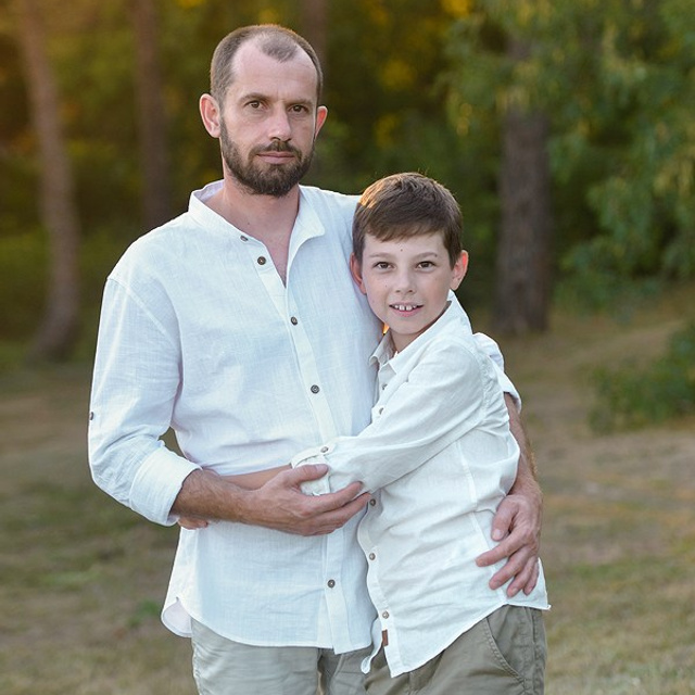 Фотограф ЮБК, Форос, Севастополь.  Фотосессия папы и сына