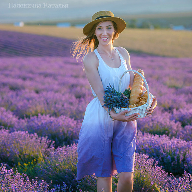 Севастополь фотограф. Фотосессия в лаванде на закате