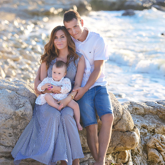 Семейный фотограф в Севастополе. Фотосессия с ребенком на пляже