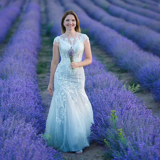 Крымский Прованс. Фотограф в Крымском Валенсоле. Фотосессия в лавандовом поле для невесты