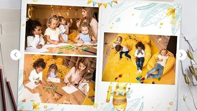 Фотокниги (альбомы) для детского сада. Детский и школьный фотограф Тюмени Наталья Максимова