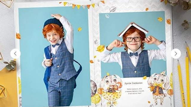 Фотокниги (альбомы) для детского сада. Детский и школьный фотограф Тюмени Наталья Максимова