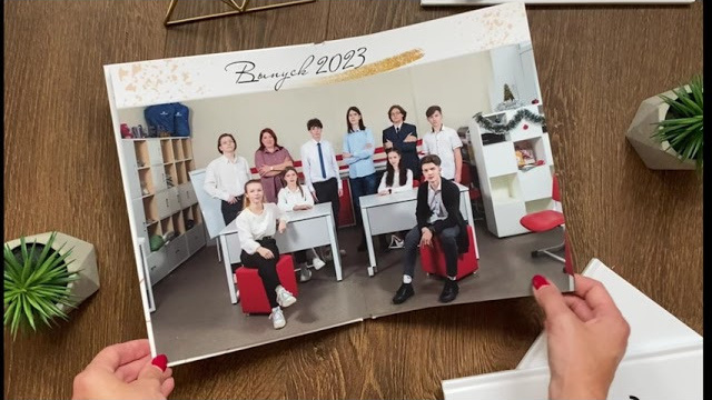 Персональный альбом на 7 разворотов-от 4700р. Выпускные альбомы для детского сада и школы в Туле