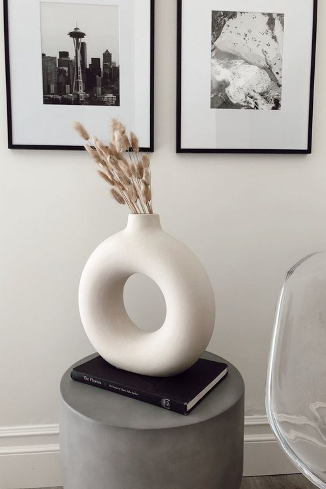 Вазы в форме геометрических фигур