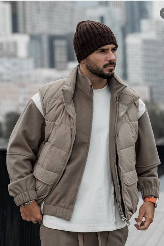 Эффектная съемка мужских курток с акцентом на функциональность и комфорт
