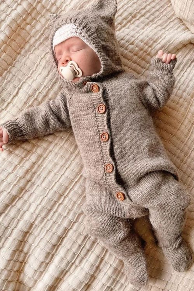 Стильная съемка одежды для малышей для визуализации их практичности