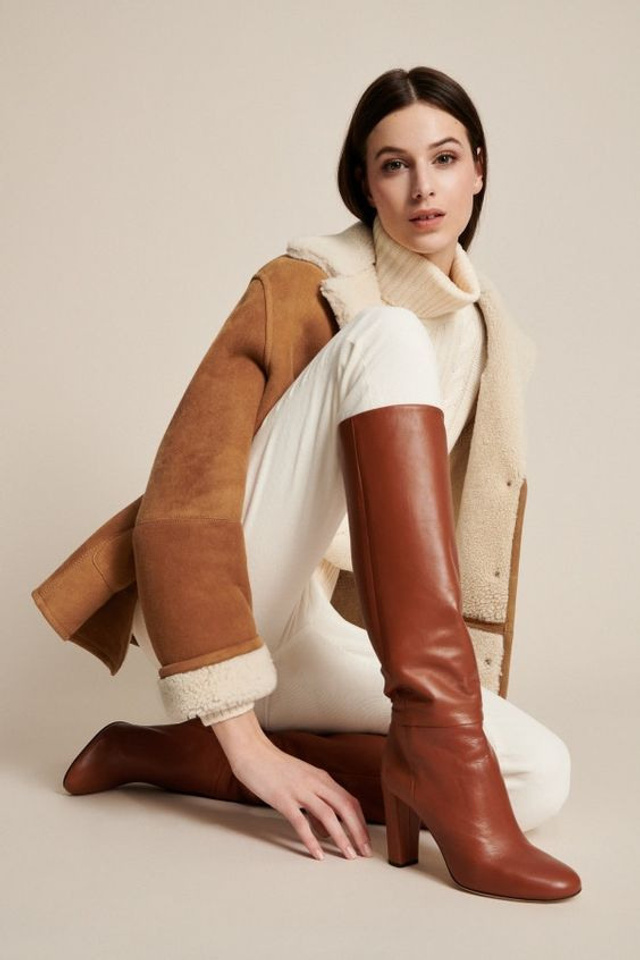 Стильная съемка сапог с акцентом на отделку и декоративные элементы