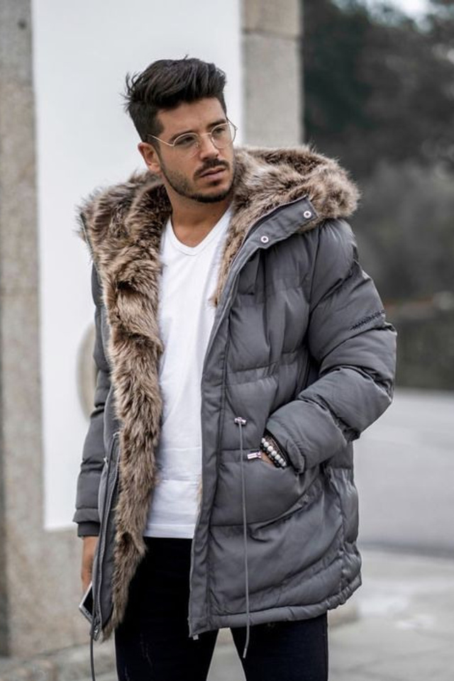 Съемка мужских курток с акцентом на комфорт и защиту от погоды