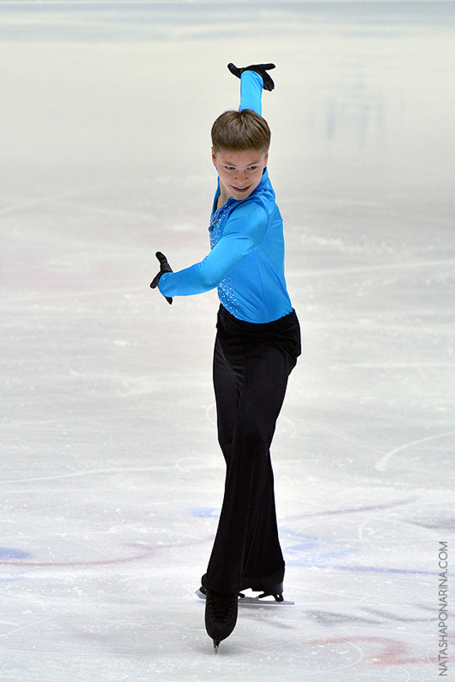 Deniss Vasiljevs SP Junior WCH 2015 Tallinn