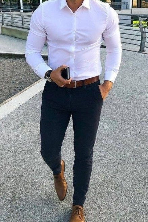 Профессиональная предметная съемка мужских штанов для модных коллекций