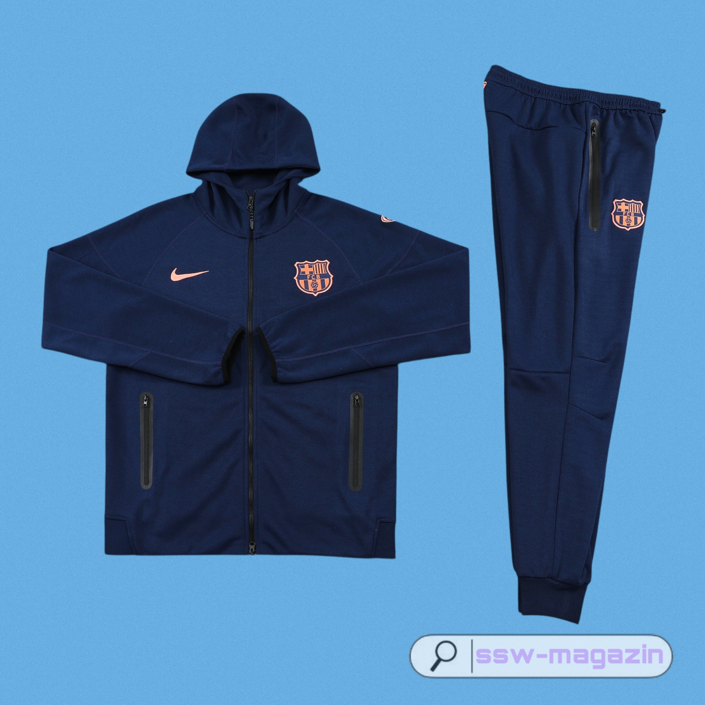 Костюм Barcelona tech fleece 2025 купить. Футбольный магазин — ssw_magazin