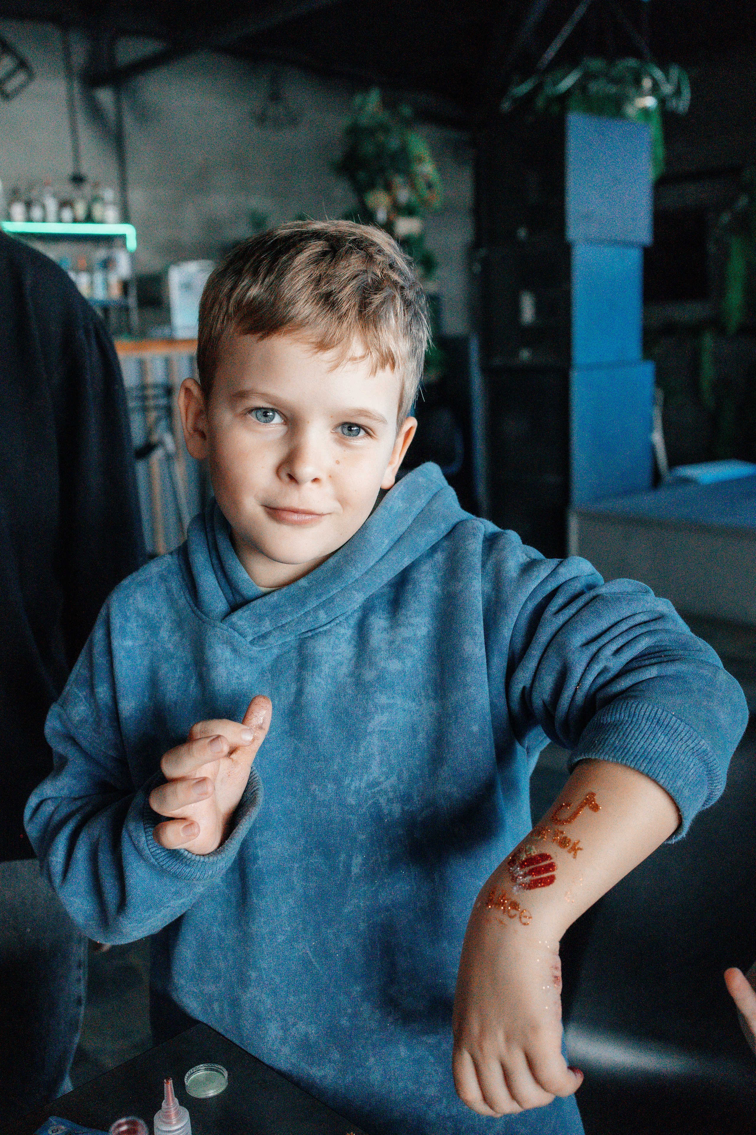 Блеск тату в Лофте. Семейный и детский фотограф в Славгороде Анастасия Винс