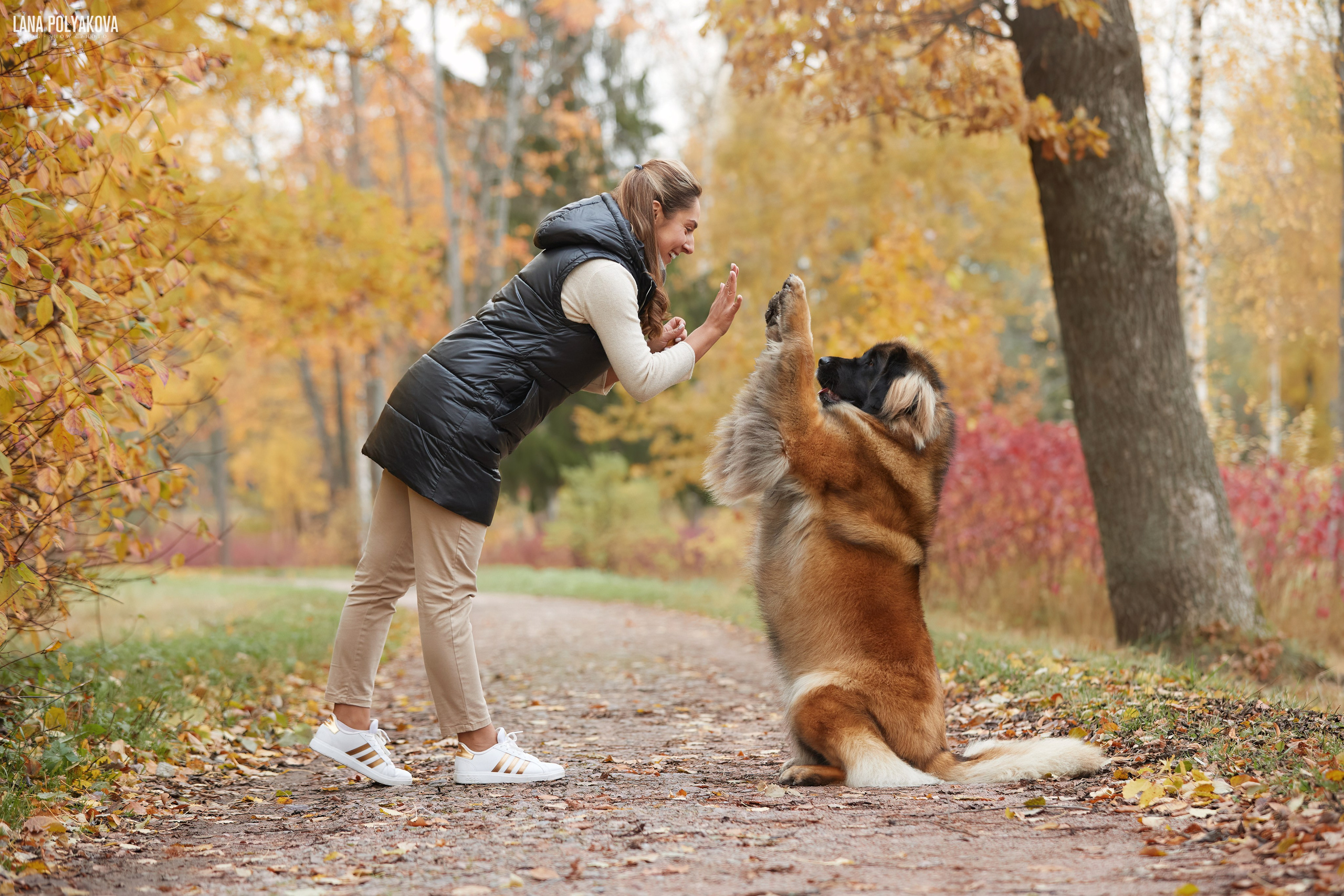 Лернбергеры на прогулке в Санкт-Петербурге