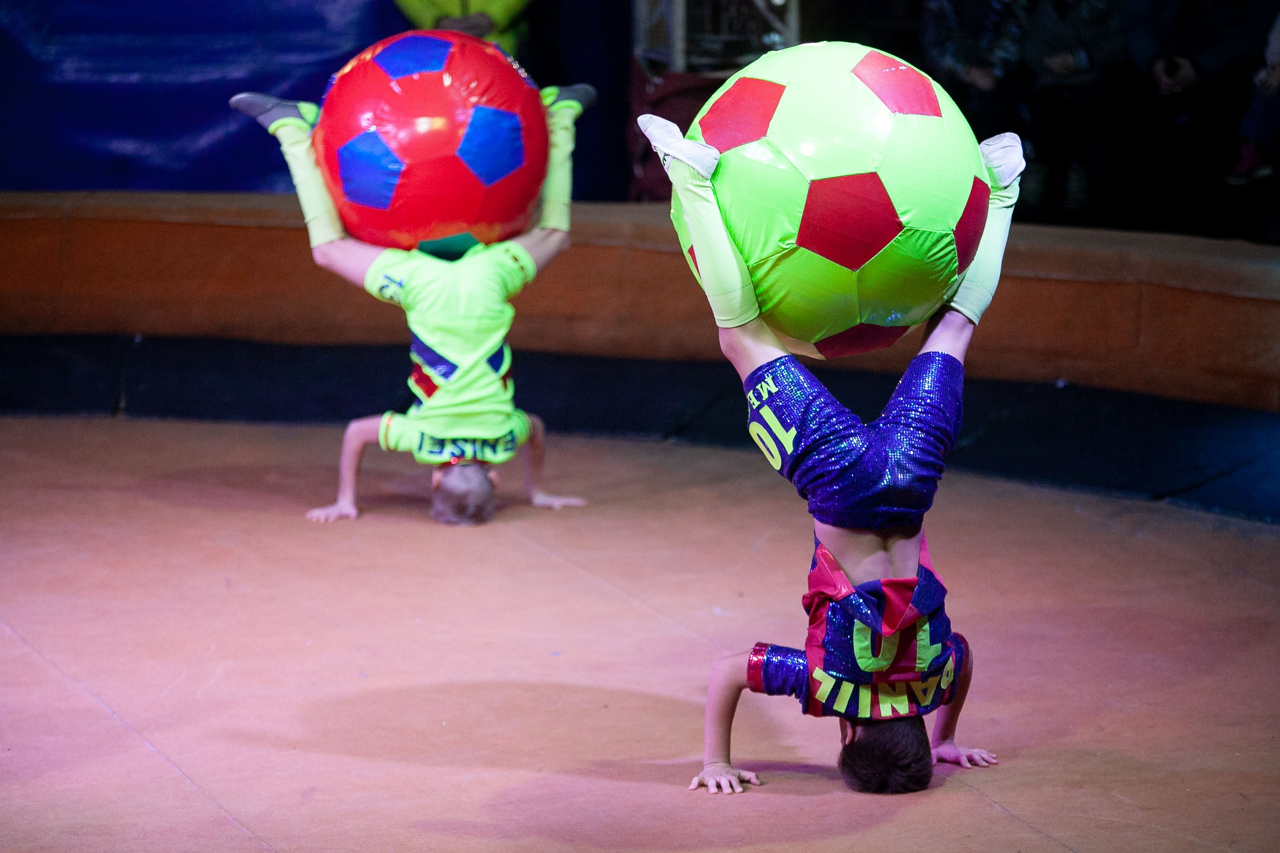 Фотосъемка циркового представления цирка «Креатив»