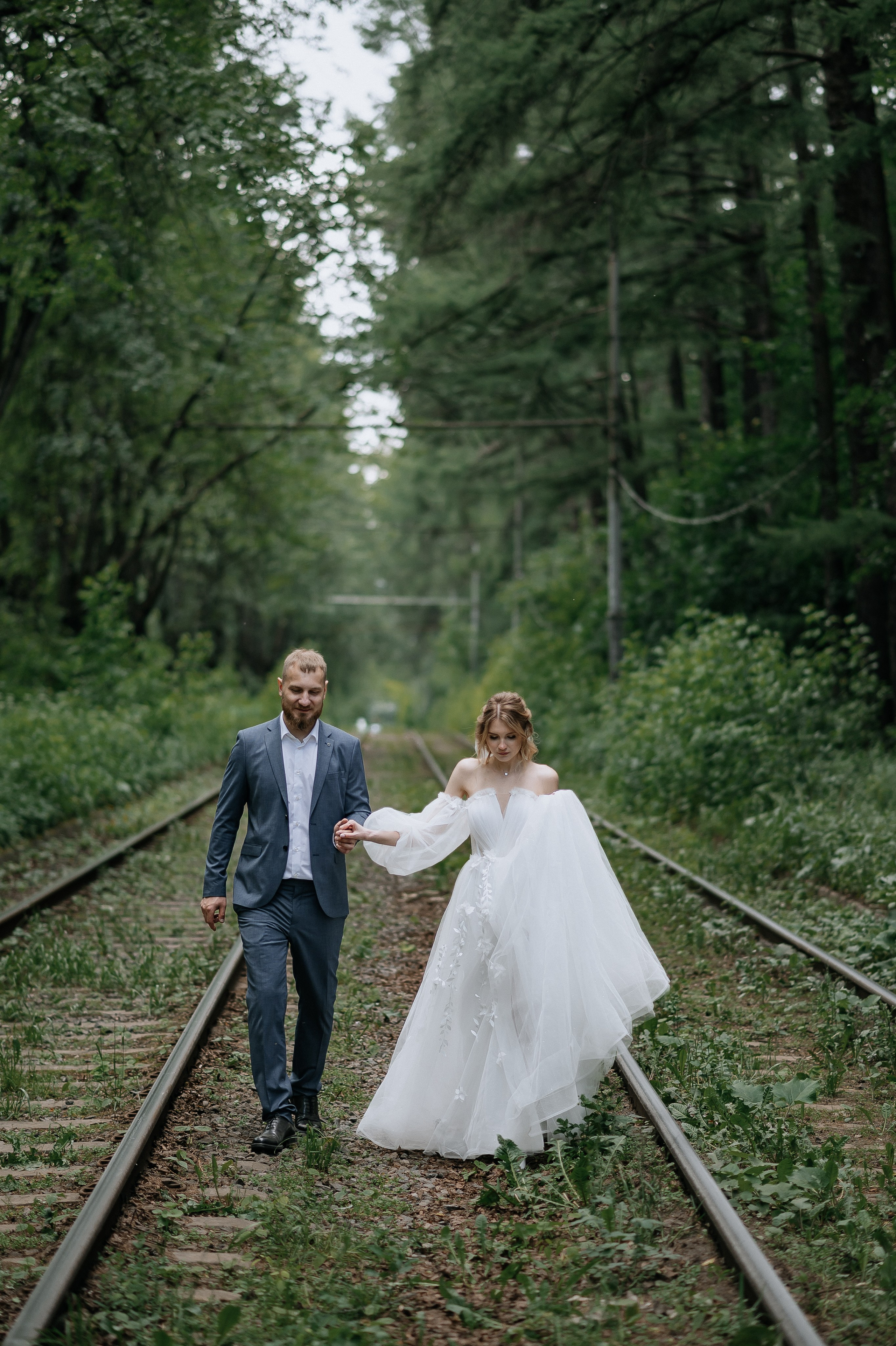 Прогулка жениха и невесты