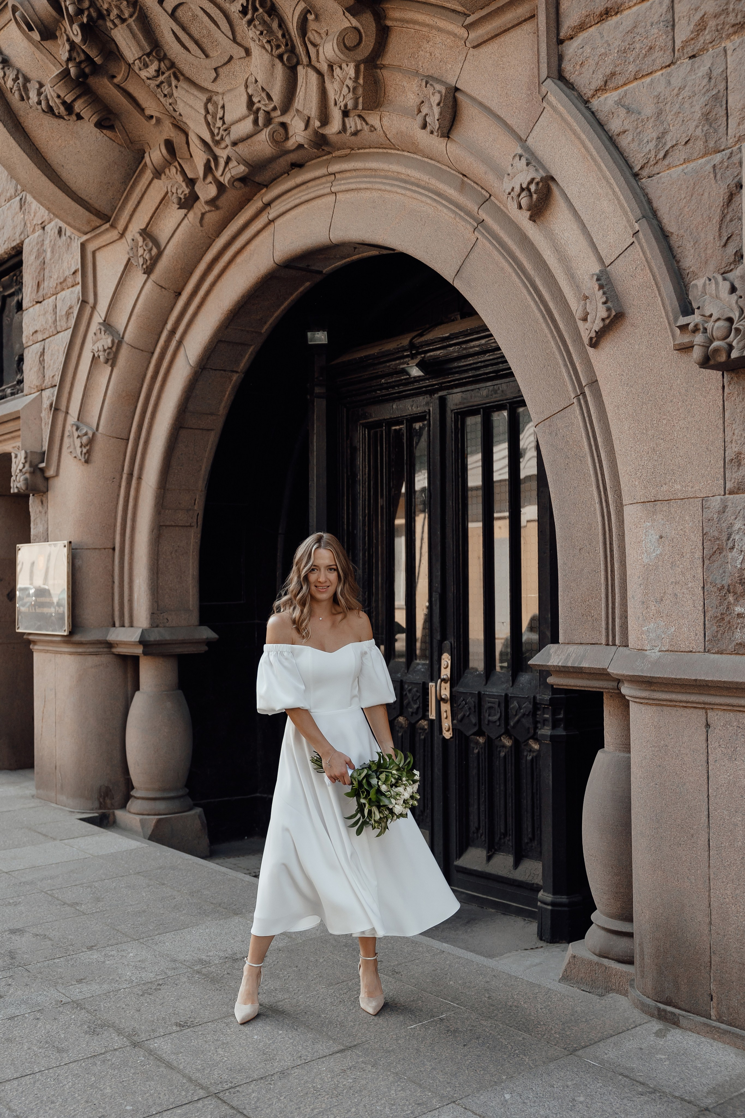 городская свадебная прогулка в Москве