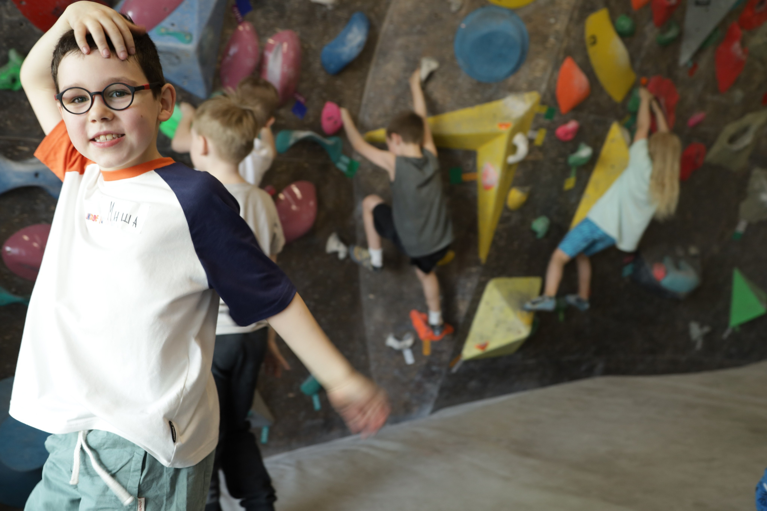 Фотосъемка детского Дня Рождения на скалодроме. Любовь Каширская — фотограф для малого бизнеса и специалистов