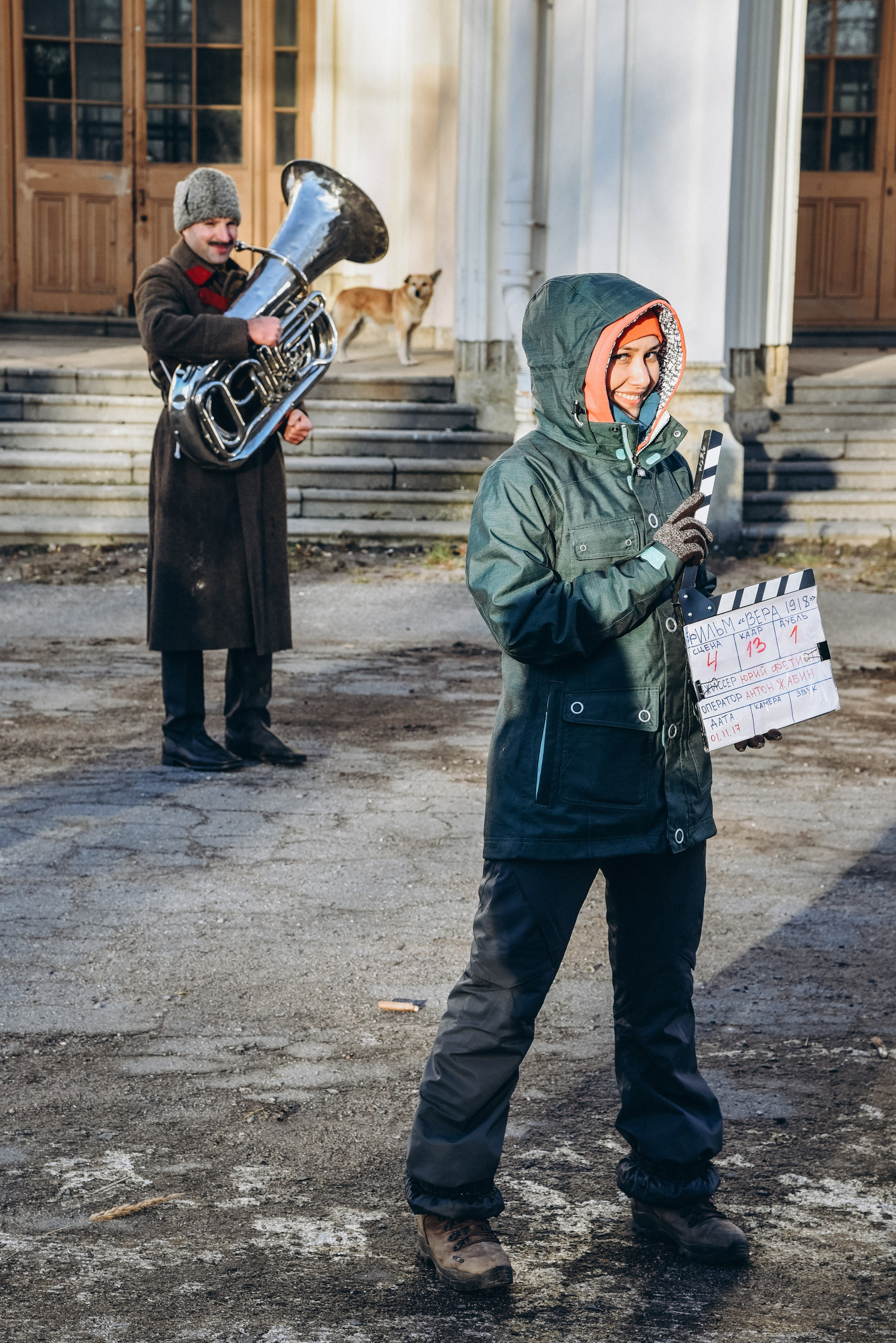 Бэкстейдж. Фотограф и оператор Илья Гунбин