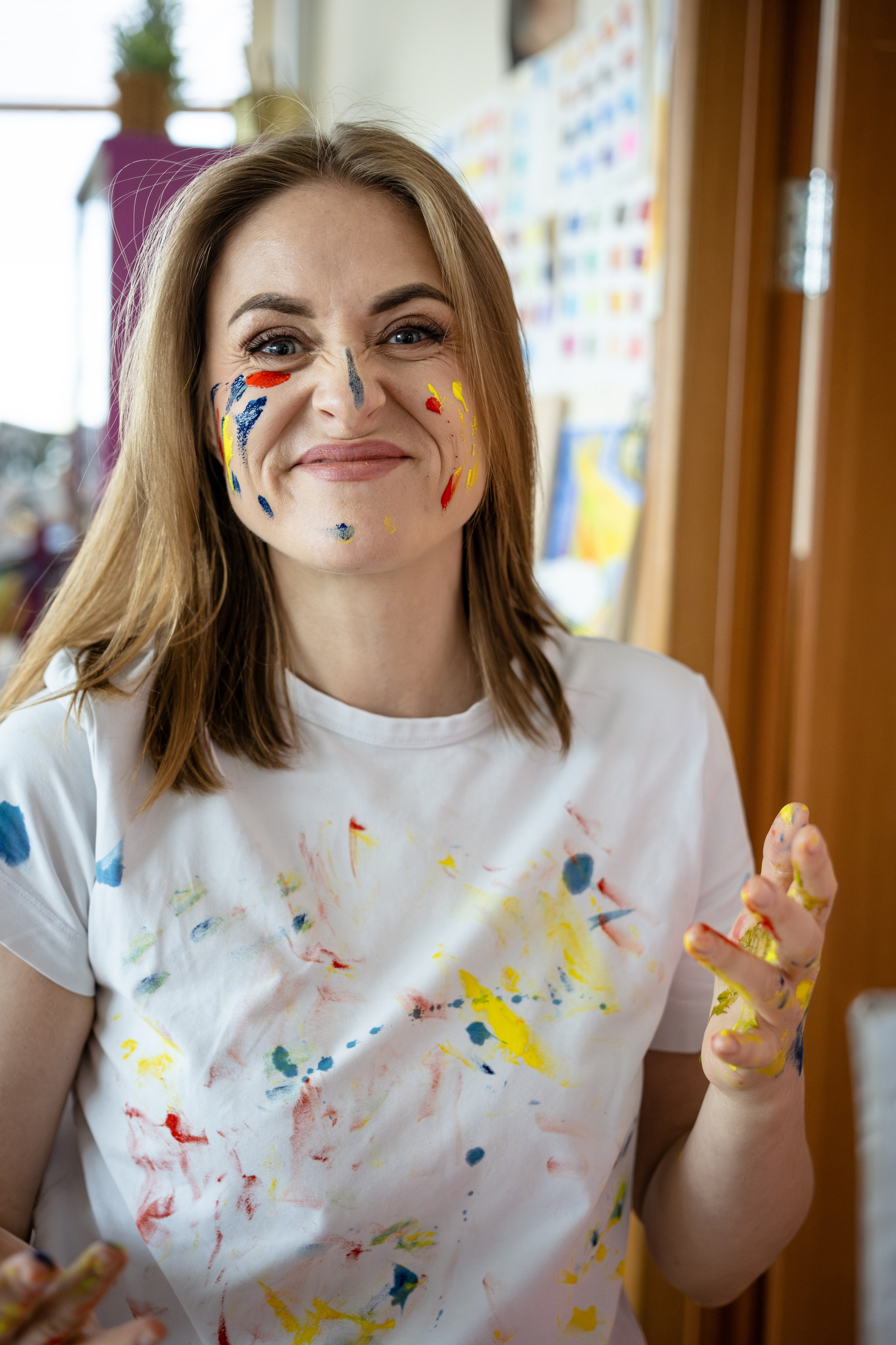 Контент для художницы Лены Кураш. Фотограф и видеограф Анна Жагорина