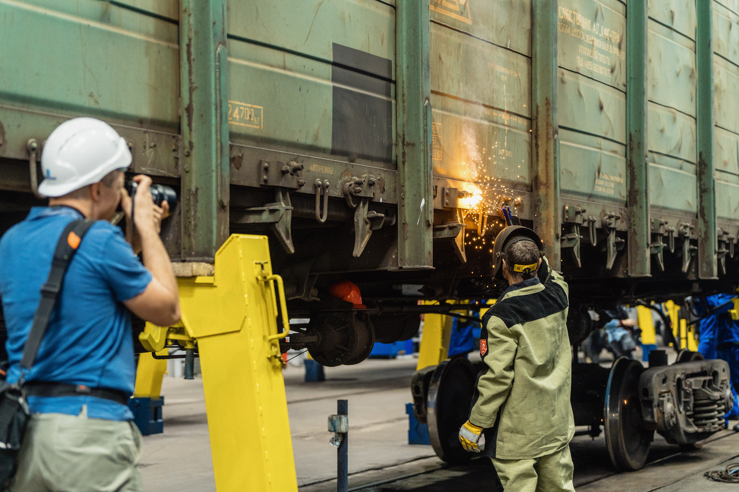 Балтийский вагоноремонтный завод «Новотранс». Святослав Буньков | фотограф