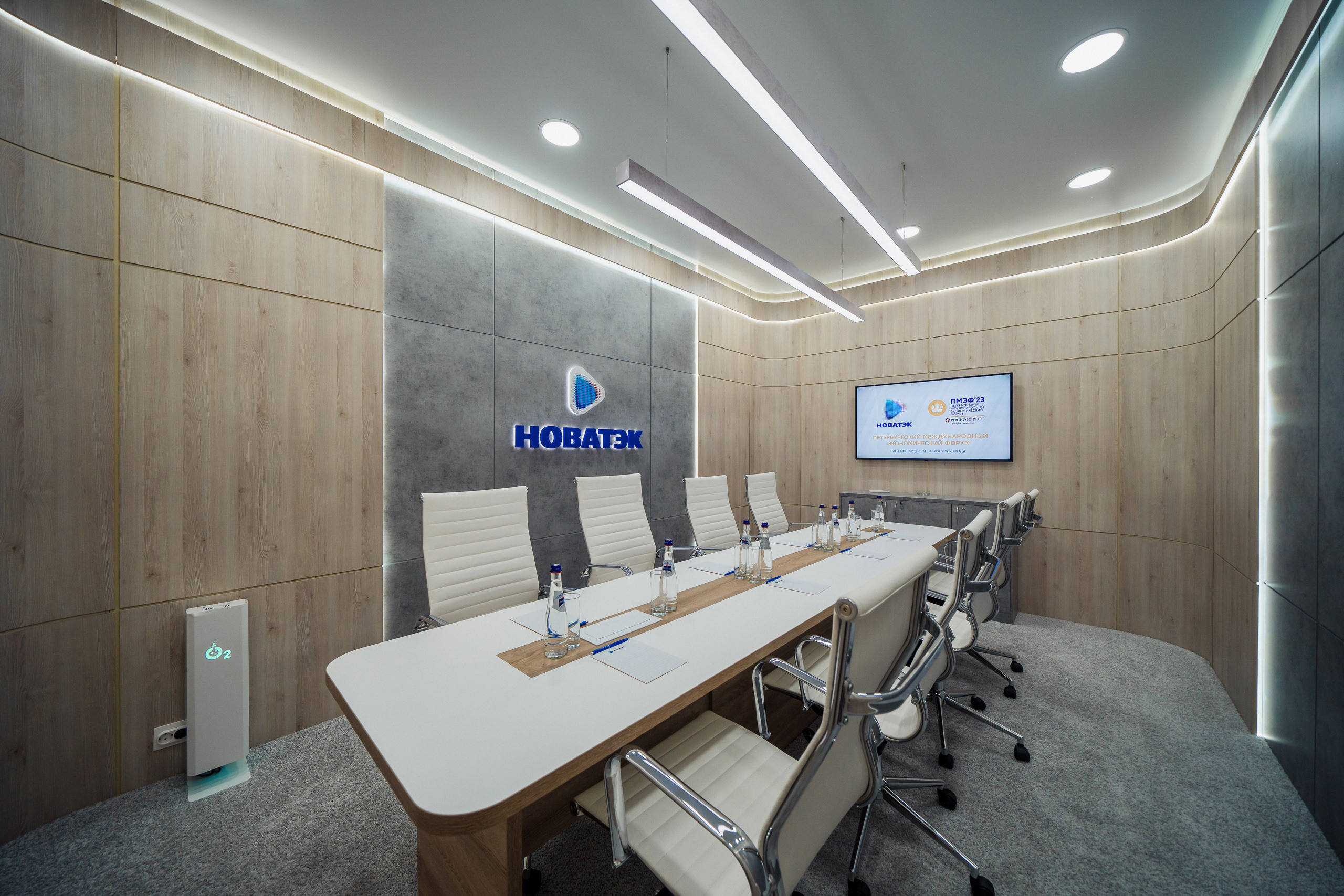 NOVATEK stands at SPIEF 2023. Svyatoslav Bunkov | photographer