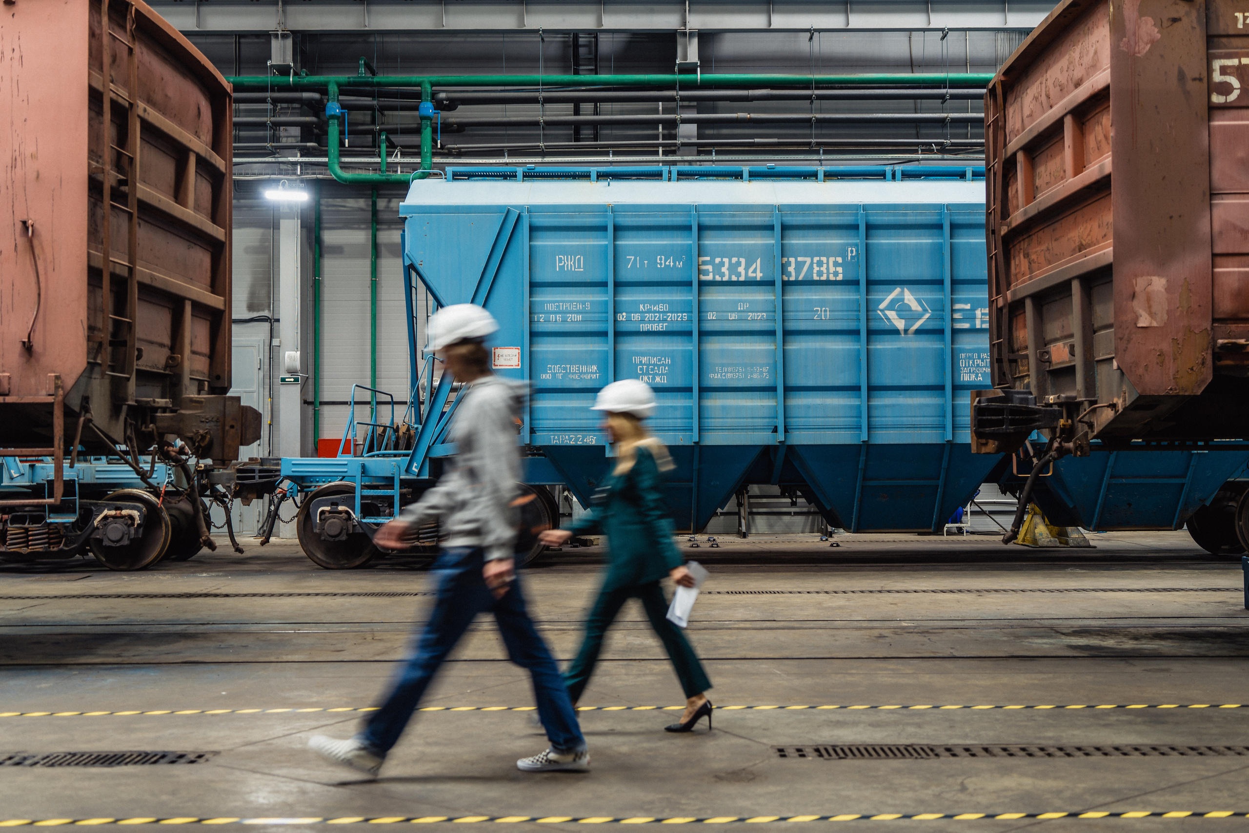 Балтийский вагоноремонтный завод «Новотранс». Святослав Буньков | фотограф