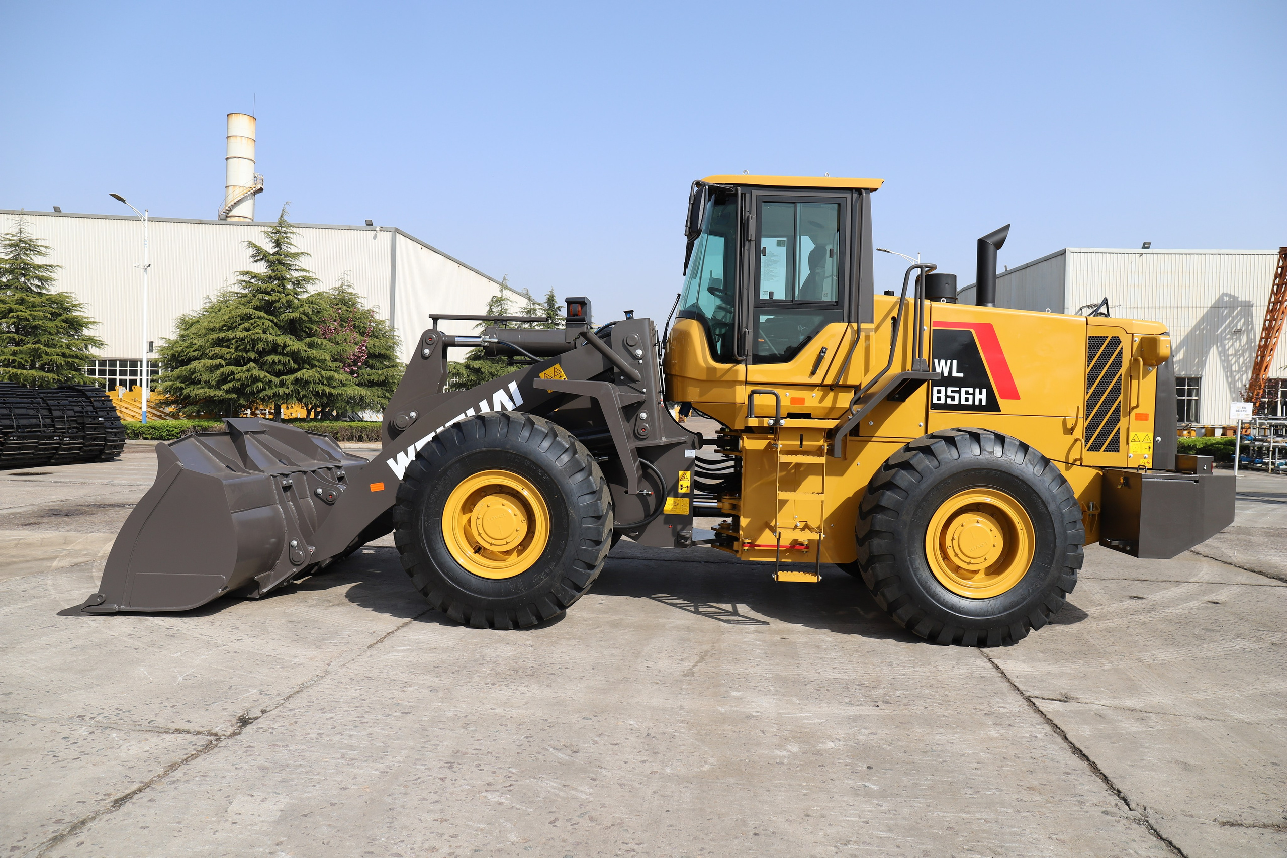 Фото фронт. погр. Weheavy WL856H. Продажа и обслуживание грузовой техники и спецтехники в г. Новосибирск компания СТИ