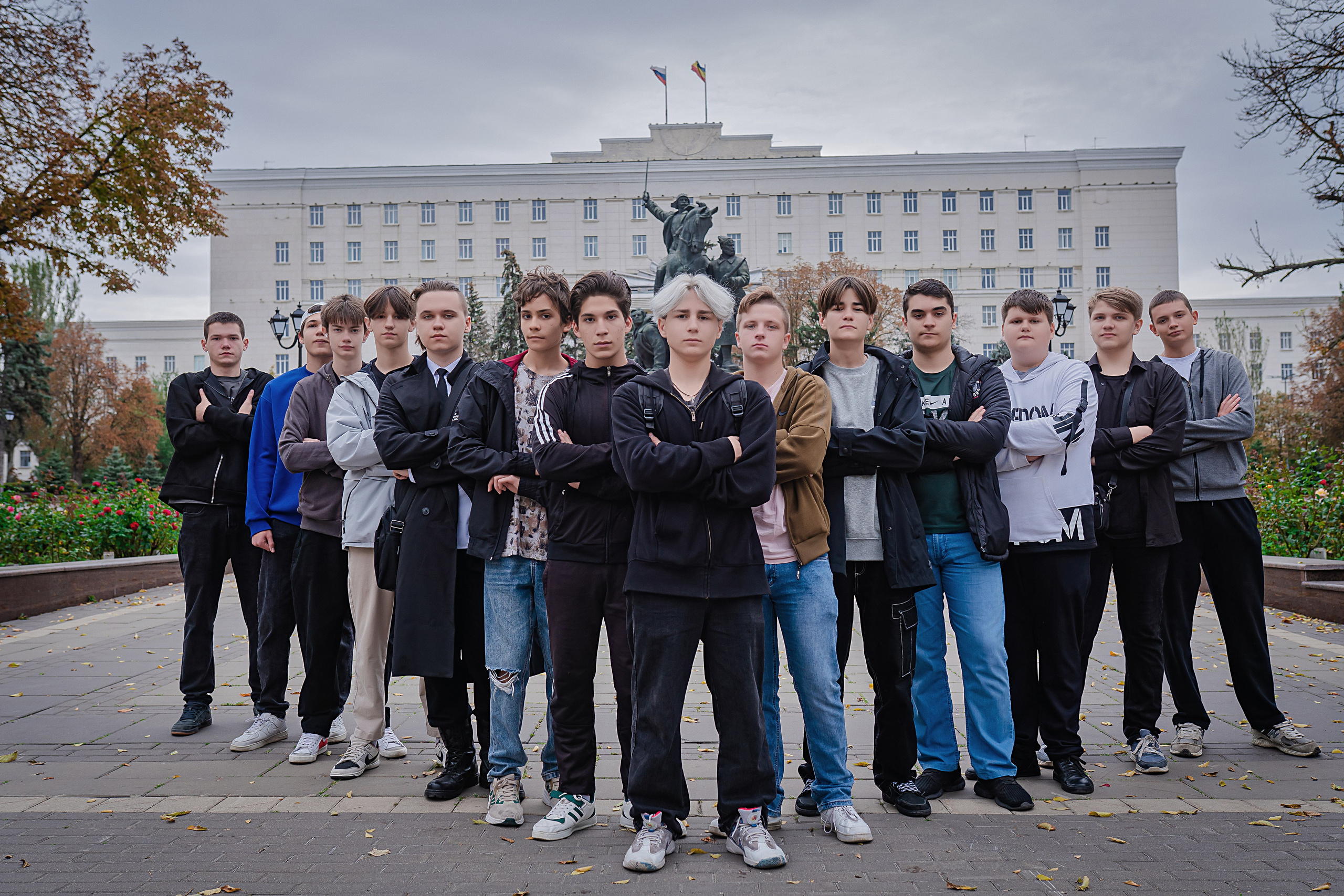 Фотосессия Школа 17 Класс 9Б. Современные Выпускные Альбомы в Ростове-на-Дону