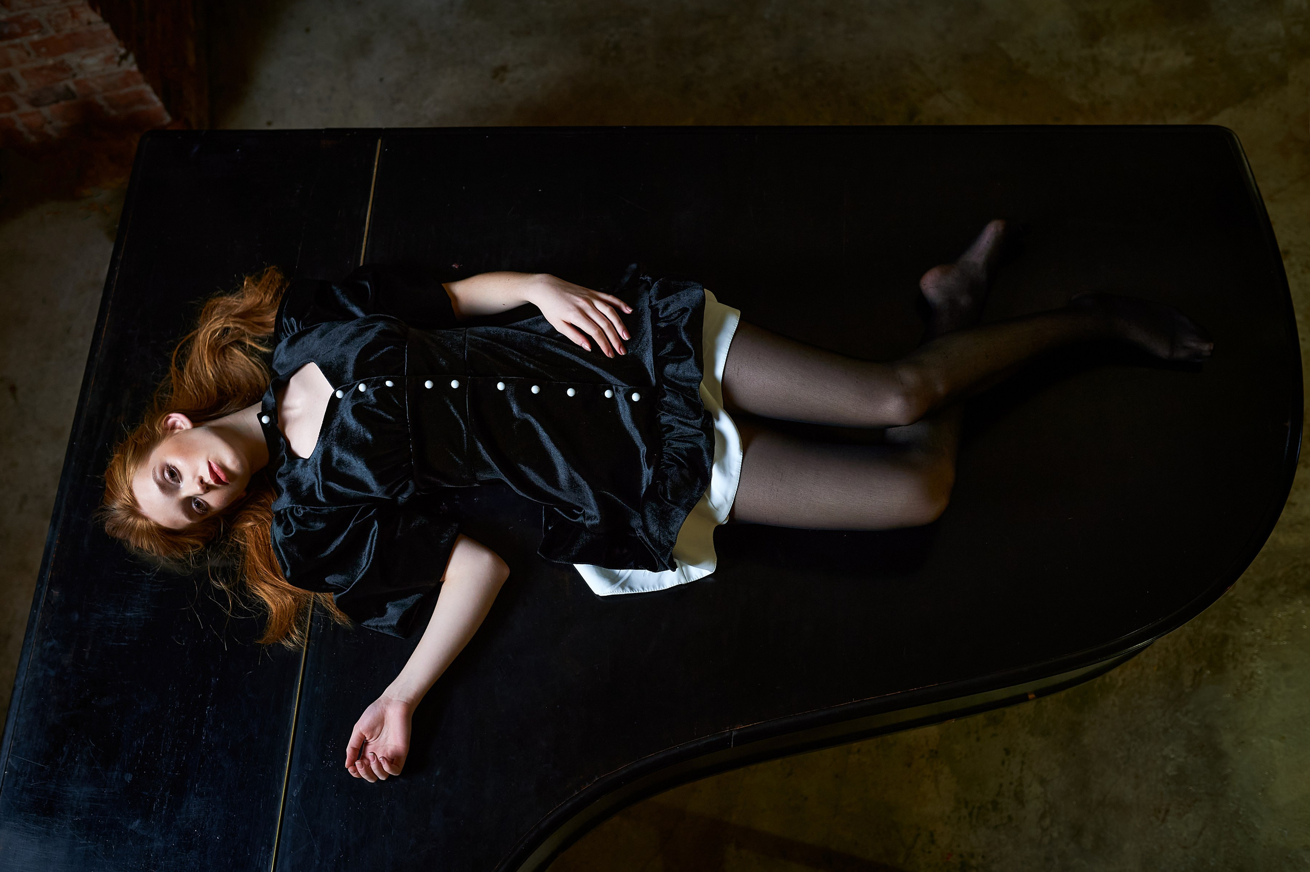 Art Studio «Istoria» -Наталья и рояль. Портретный фотограф в Твери Дмитрий Козьминых