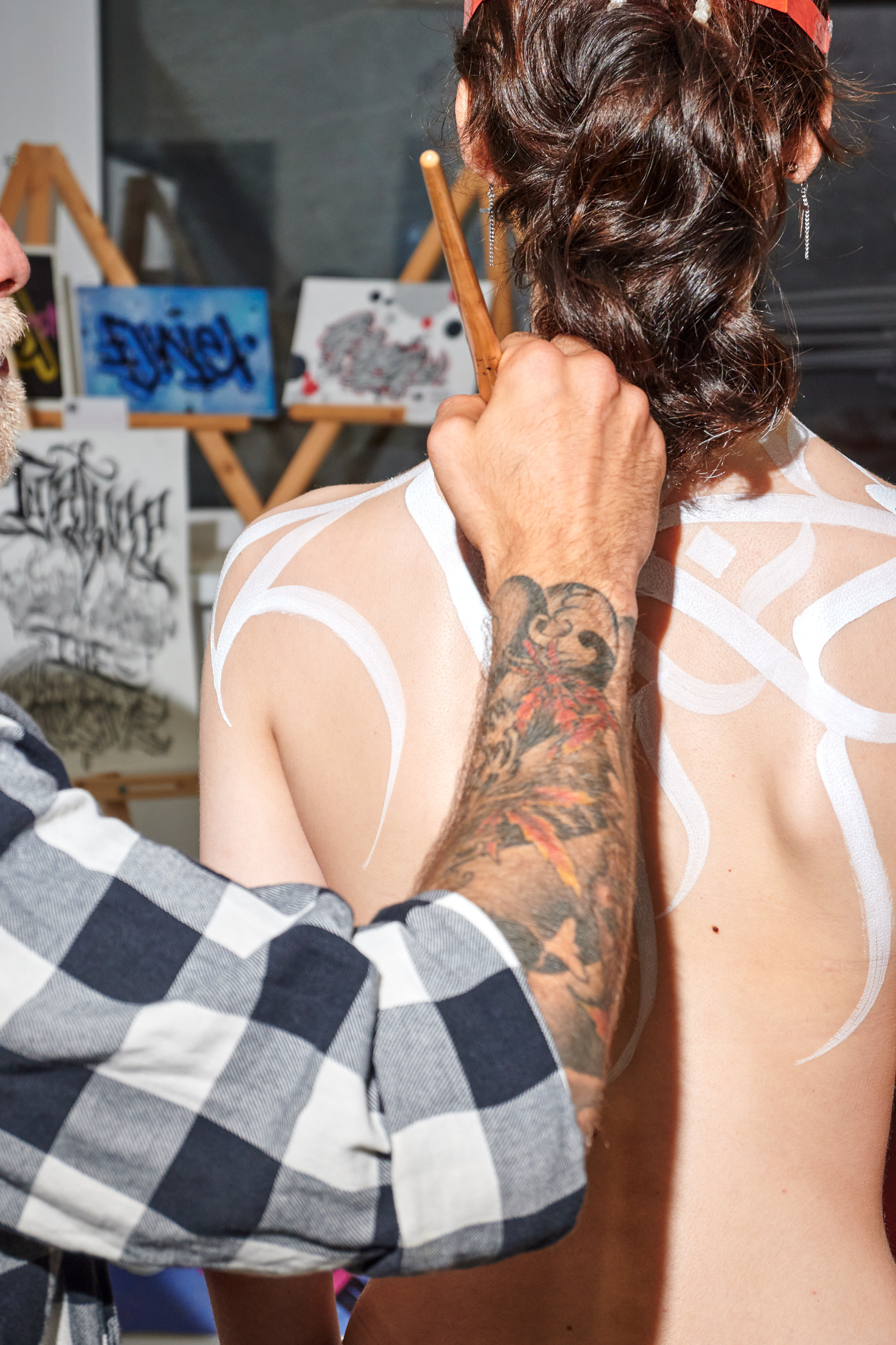 Пластика букв 2.0 открытие в Arthub. Фотограф в Иваново: Каталожная съемка одежды и постельного белья, Wildberries