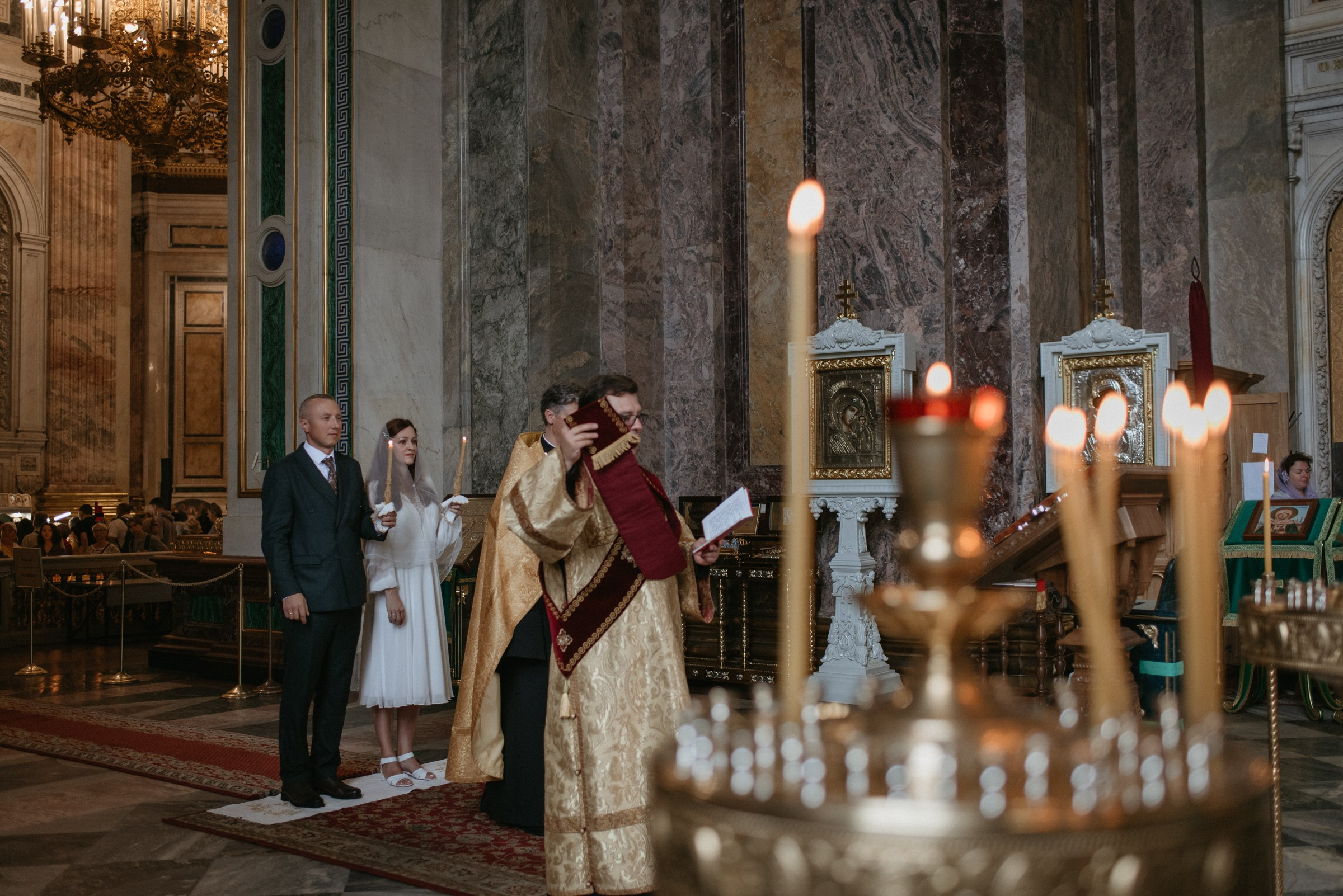 венчание в Исаакиевском соборе