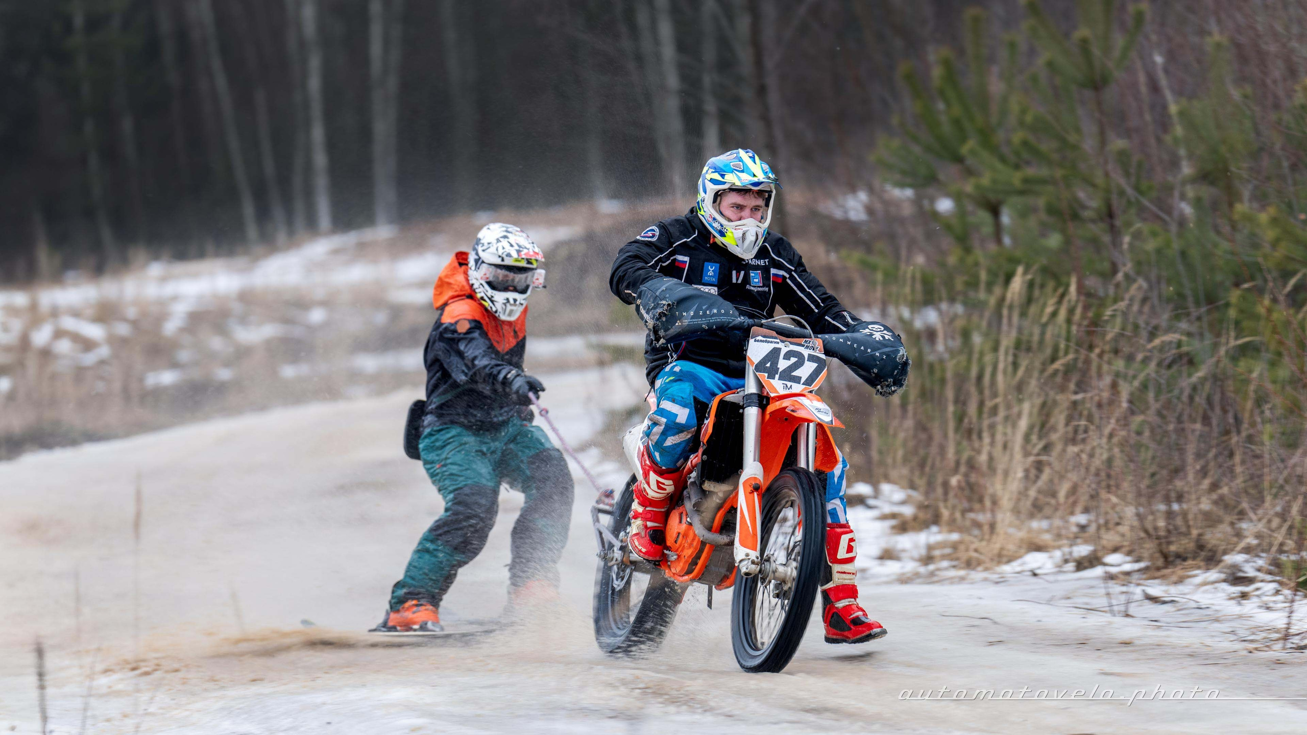 2025. Скийоринг и мотокросс, 2 этап (Мотопарк Конаково)