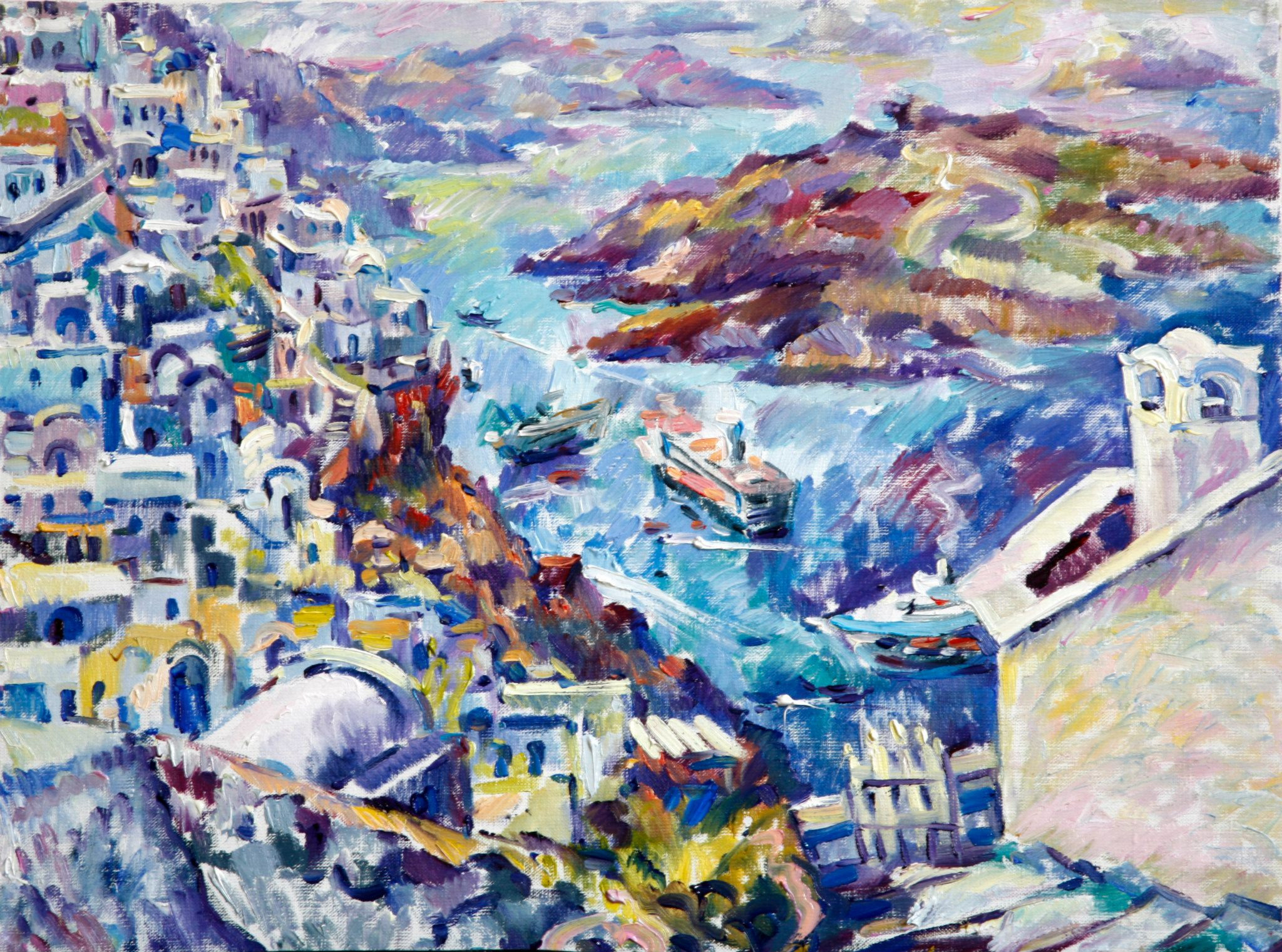 View of Caldera Volcano