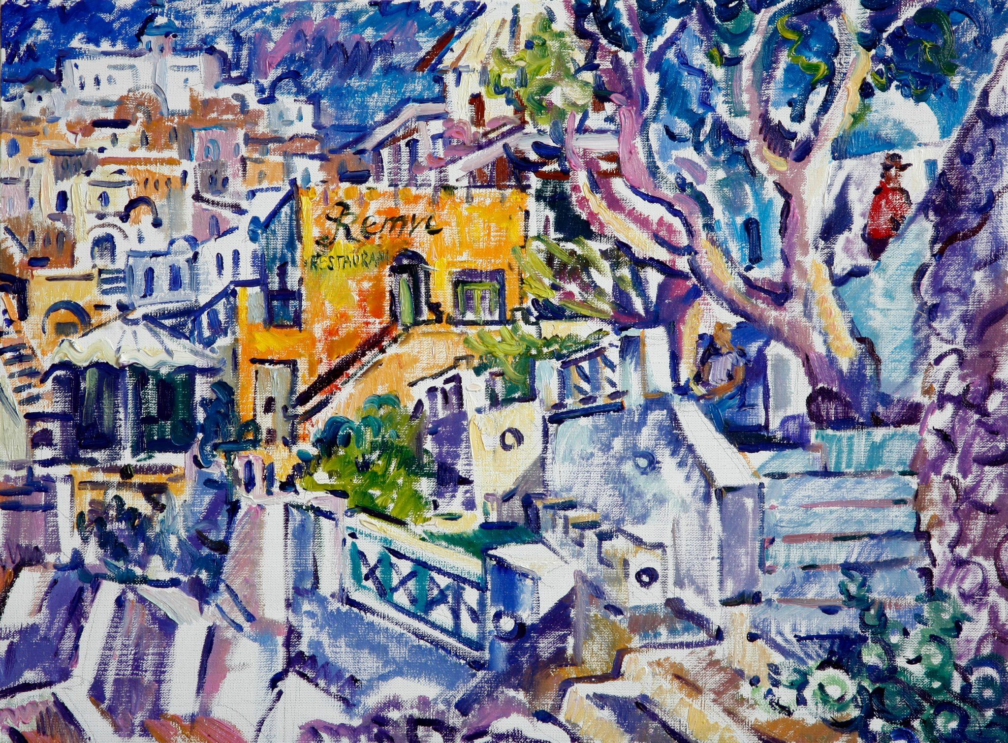 Remvi Restaurant: a facade blending into the landscape