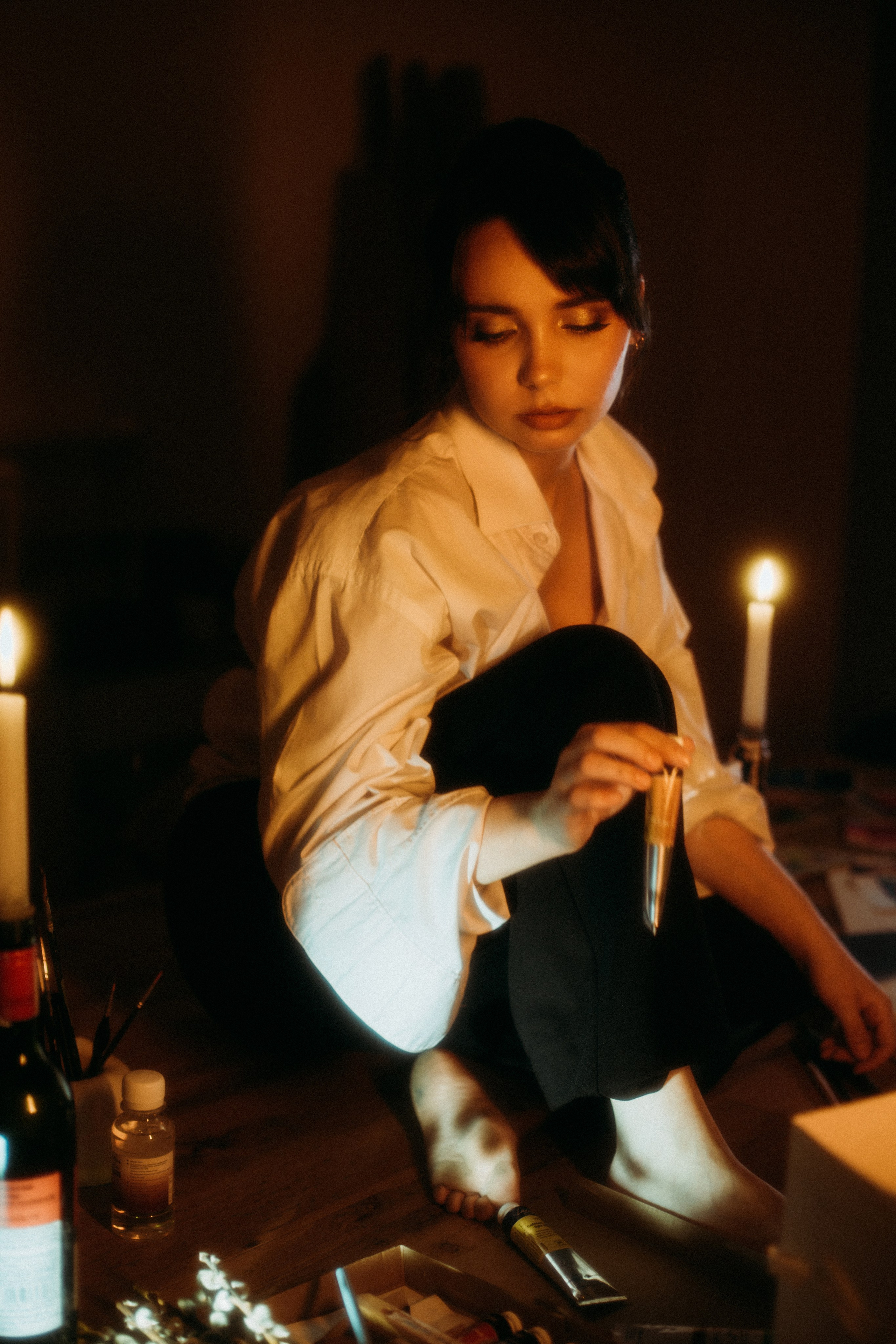 Фотосессия для художницы. Фотограф Виктория Меллез