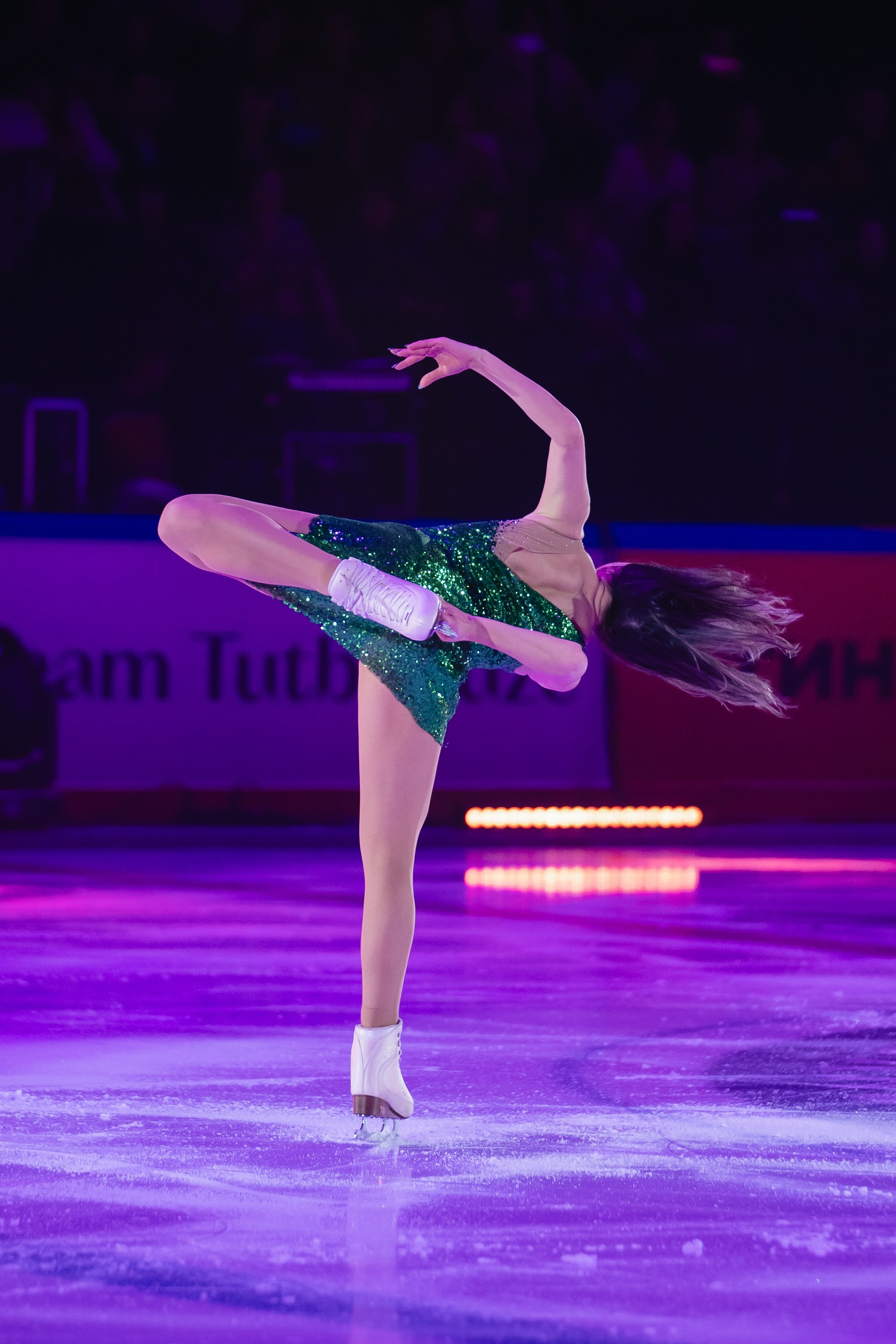 Шоу «Чемпионы на льду» в Новосибирске. Воробьева Ксения — Спортивный и танцевальный фотограф Новосибирск