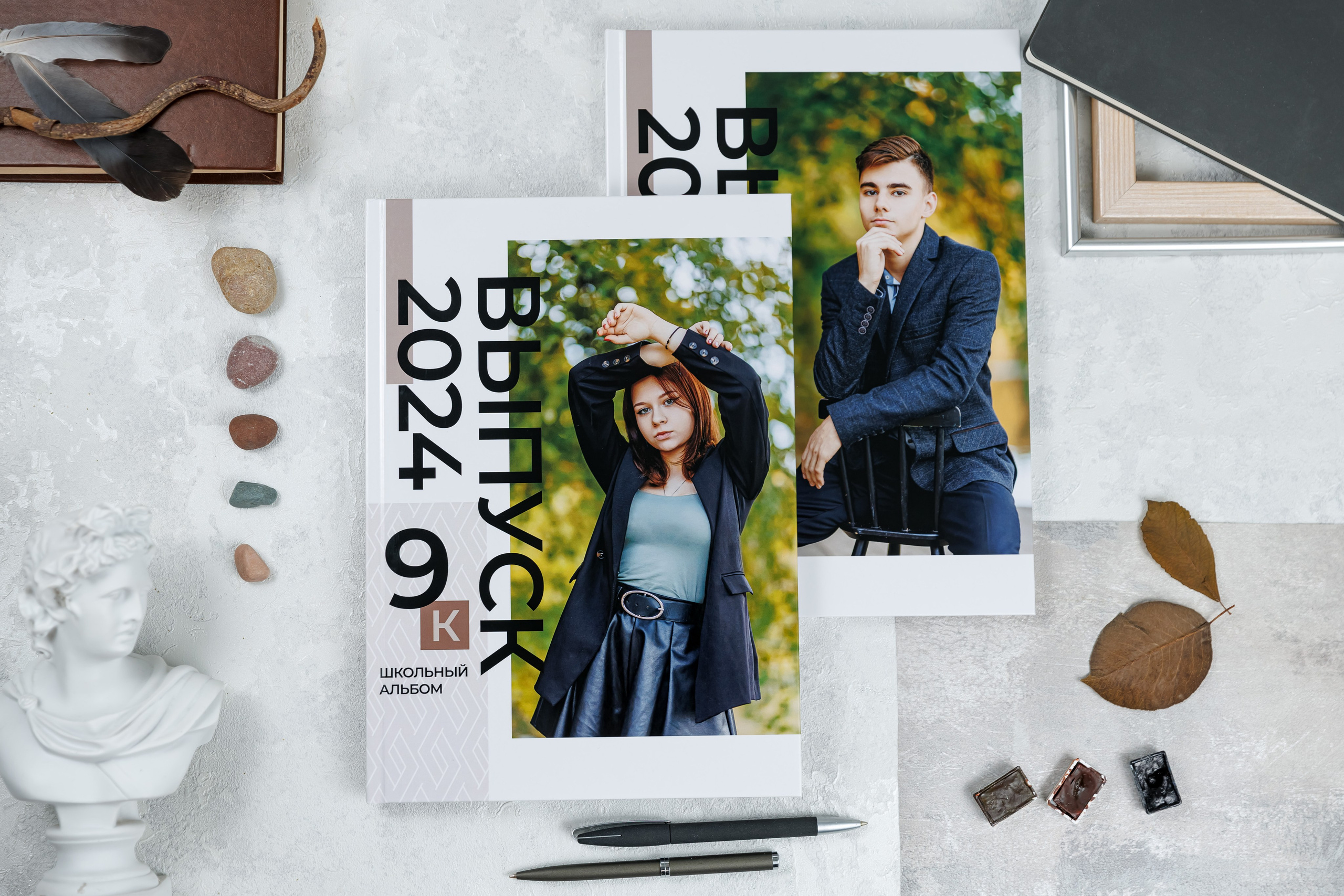 Альбомы общей вёрстки (одинаковые) 9, 11 класс. Семейный и детский фотограф Комина Елена, Власиха, Одинцово