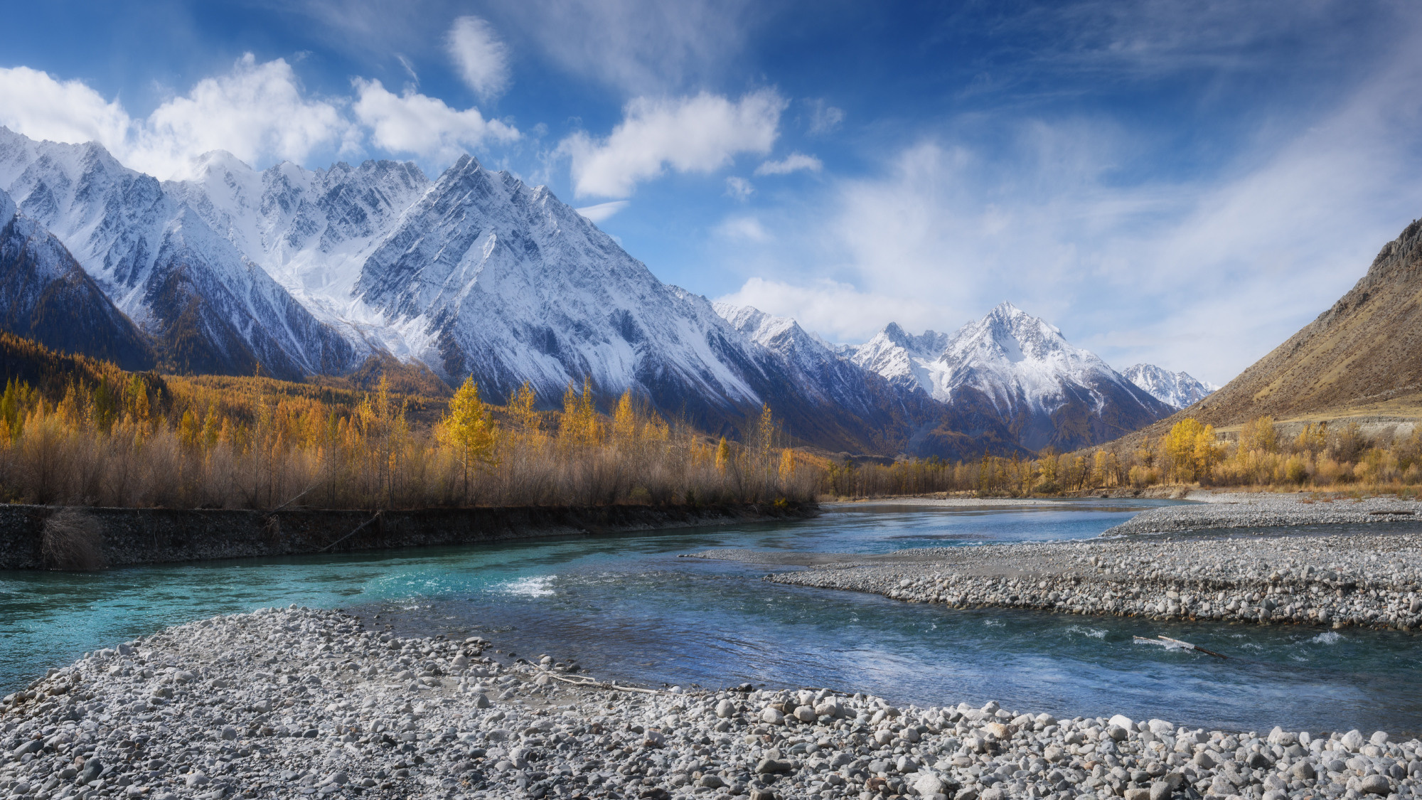 Осенняя пастель. Кош-Агачский район, октябрь 2021