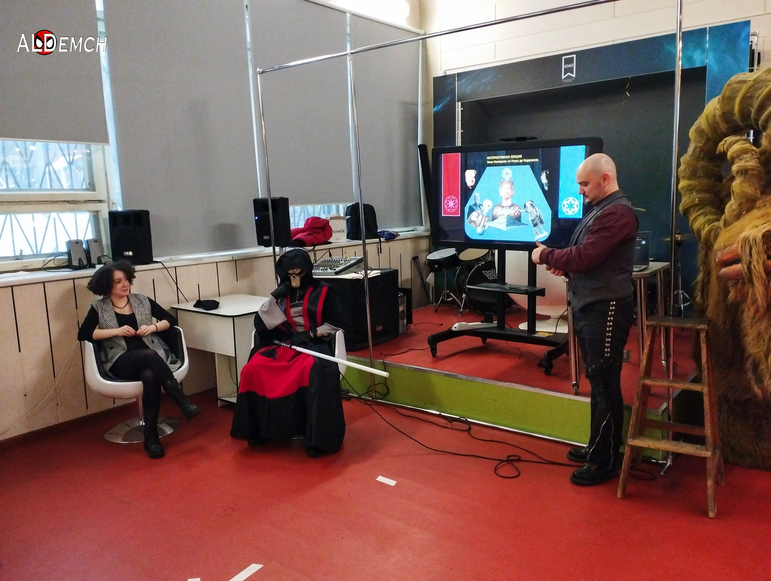 Фотосессия в музее Звездные Войны Далёкой Галактике в Москва